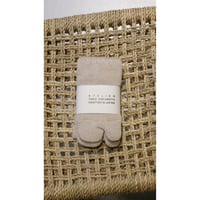 YOKO SAKAMOTO / TABI PILE SOCKS *HEATHER BEIGE