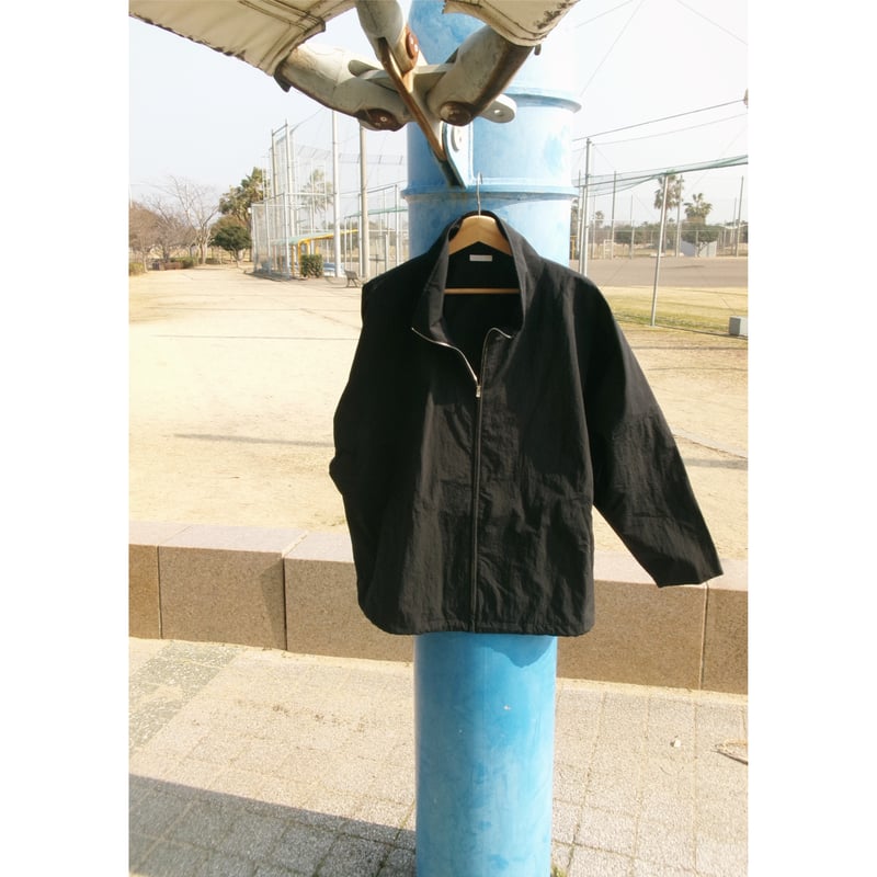 Blanc YM / Ripstop Nylon Track JKT *BLACK | AVET