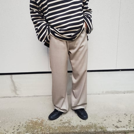 INTERIM /  HYPER BIG SUVIN GIZA BASQUE SHIRT *BLK/OFF