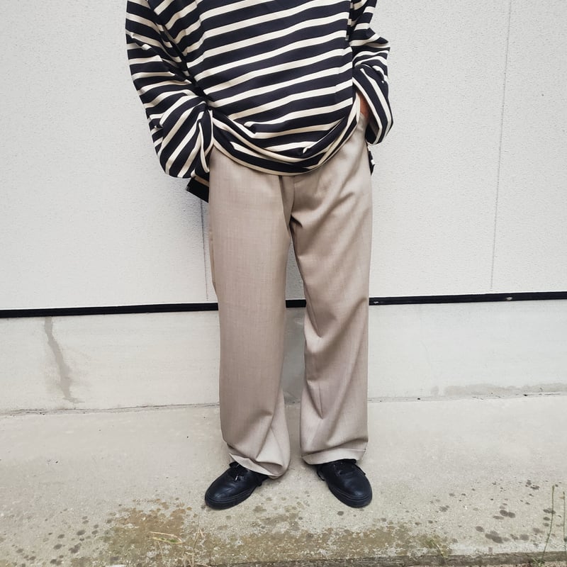 INTERIM / HYPER BIG SUVIN GIZA BASQUE SHIRT *B INTERIM / HYPER BIG SUVIN GIZA BASQUE SHIRT *B
