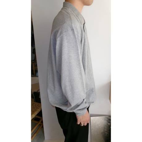 ●EVCON / POLO L/S SHIRT *GRAY