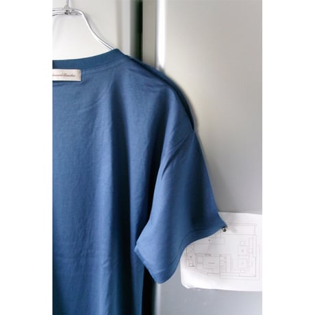 ABELIA EDWARD GOUCHA / CLASSIC T-SHIRT Smooth *BLUE