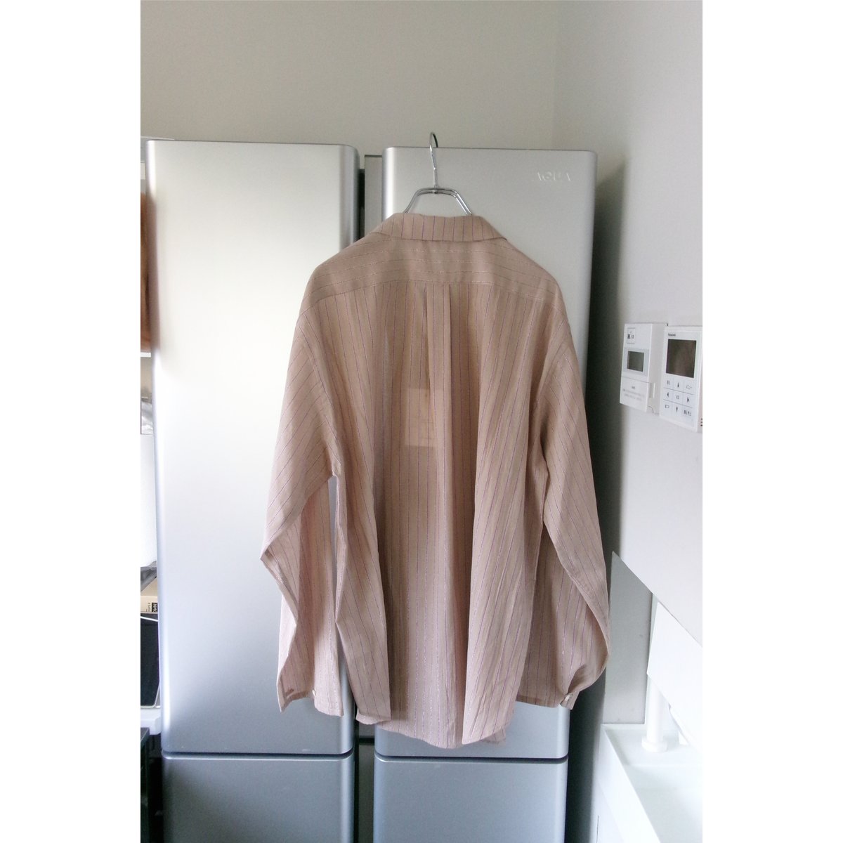 OLD FOLK HOUSE / Lounge Shirt *Brown & Purple (