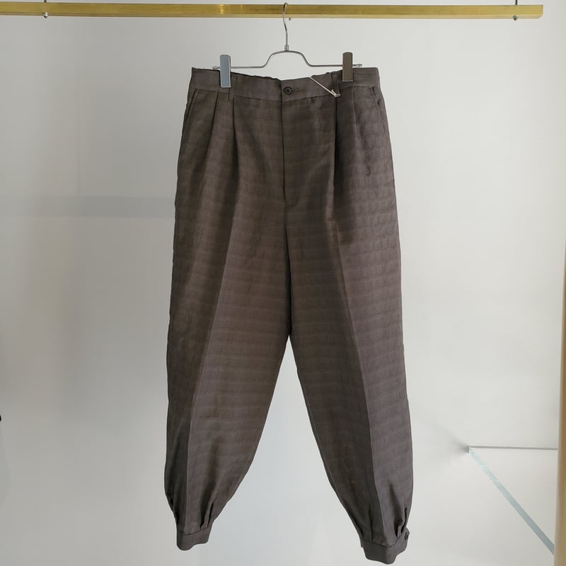 【YOKO SAKAMOTO】 ATELIERT　ROUSERS KUNG FU YOKO SAKAMOTO - ATELIER TROUSERS KUNG FU | AVET