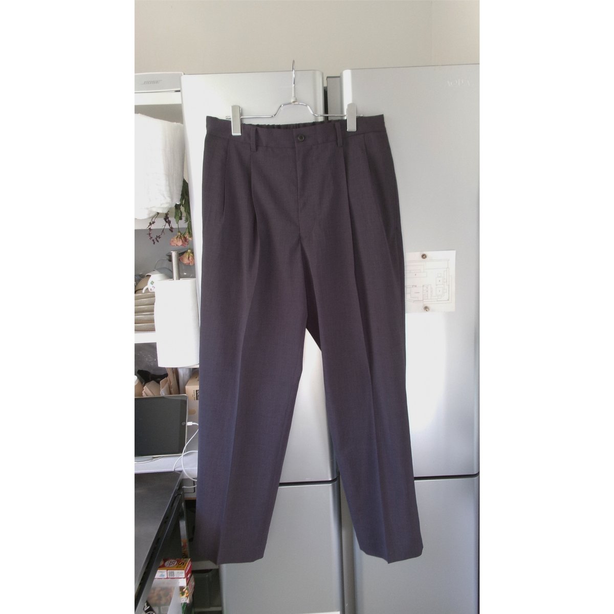 パンツ YOKO SAKAMOTO (M)Double Pleated Trousers パンツ YOKO SAKAMOTO (M)Double Pleated Trousers YOKO SAKAMOTO