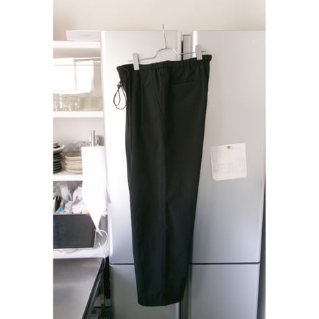 Blanc YM / NYLON SPINDLE PANTS *Black