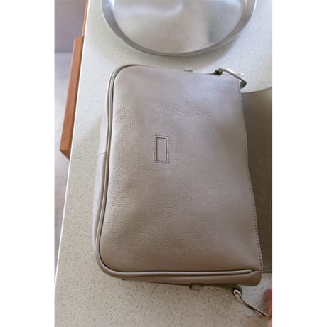 Rich I / Leather Shoulder Bag [Dumbo]  *GRAY