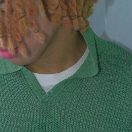Blanc YM / Skipper Knit Shirts *Navy