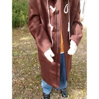 FUJI / MELTON WOOL DUFFEL COAT *BROWN