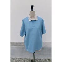 UNIVERSAL PRODUCTS / S/S SKIPPER T-SHIRTS *BLUE