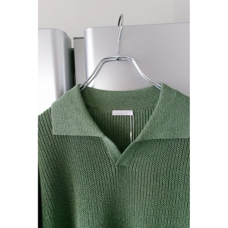 Blanc YM / Skipper Knit Shirts *Green