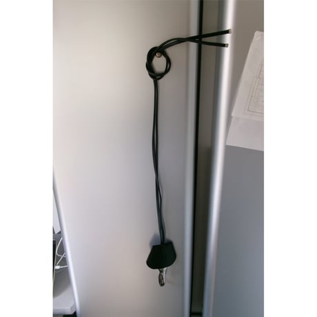Rich I / Leather Cord Crochet *Black