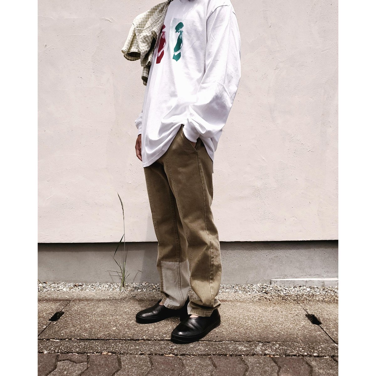 その他ブランド / Rich I/ボトム/コットン/S.JEAN [SLIM STRAIGHT PANTS] Rich I / S JEAN ［SLIM STRAIGHT PANTS］-KHAKI | A