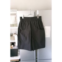 ABELIA EDWARD GOUCHA / ECHO SHORTS check *BLACK