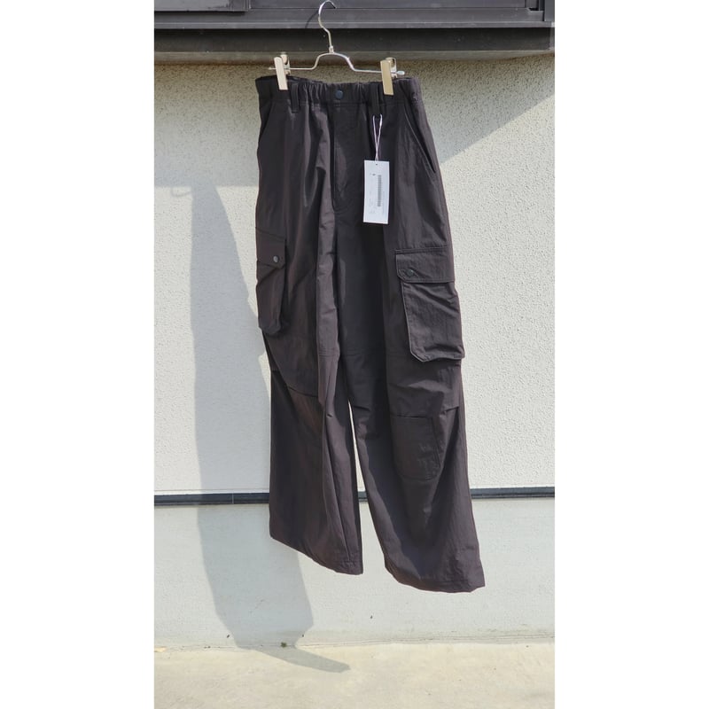 【新品未使用】MY_ NYLON CARGO PANTS[SUMI] MY_ NYLON CARGO PANTS[SUMI]