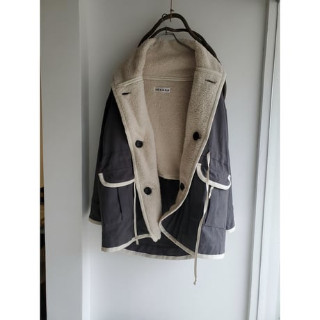 TOZAOU / Let Go Coat-Gray