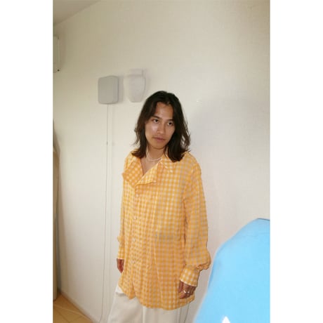 TOZAOU / Cock Lining Shirt *Red