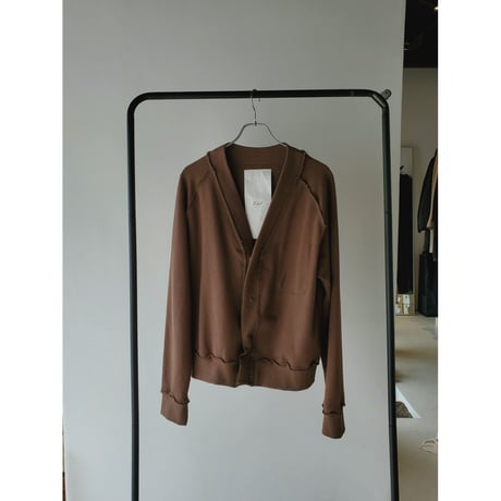 Rich I / FORMAL [SWEAT CARDIGAN] -BROWN