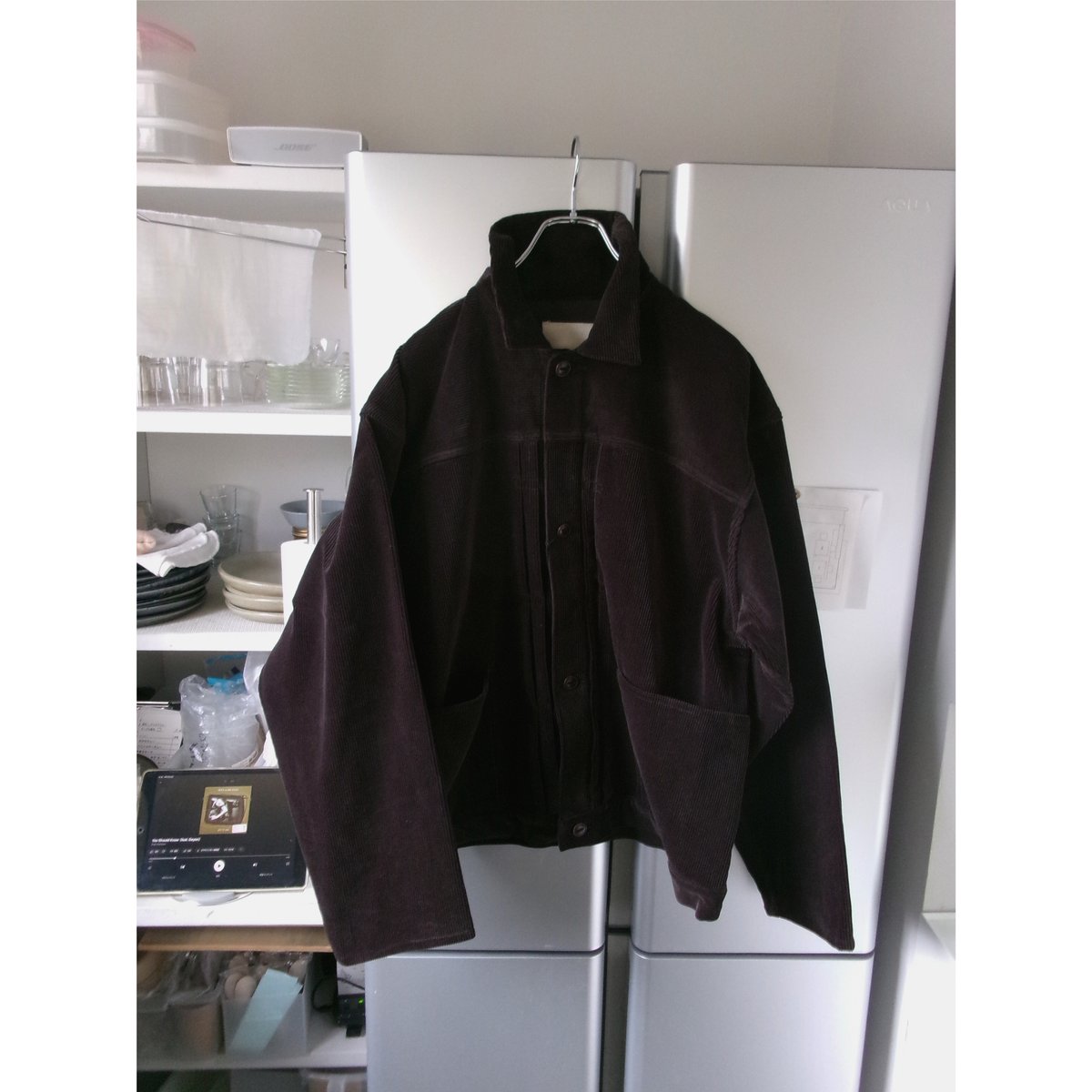 YOKO SAKAMOTO コーデュロイジャケット M YOKO SAKAMOTO / PLEATS JACKET *BROWN(コーデュロイ) |