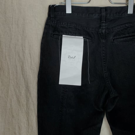 Rich I / JEAN [BOOTS CUT DENIM PANTS] - BLACK
