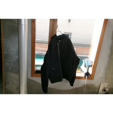 ●ABELIA EDWARD GOUCHA / RIVER PARKA Rainbow denim *INDIGO *