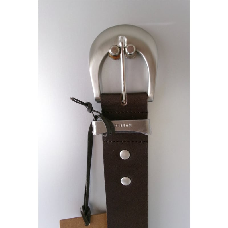 NVRFRGT / 4c LEATHER BELT *BROWN | AVET