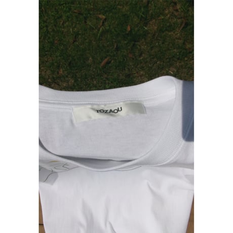 [別注] TOZAOU for AVET / Guidance Tee *white