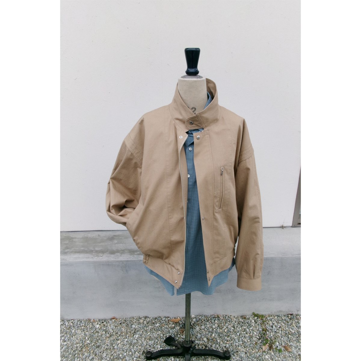 ジャケット・アウター Abelia Edoward Goucha / cleanman jacket ABELIA EDWARD GOUCHA / CLEANMAN JACKET *BEIGE
