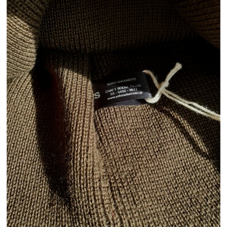 YOKO SAKAMOTO / KNIT BIG WATCH CAP -BROWN