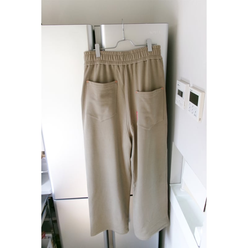 ABELIA EDWARD GOUCHA / ECHO PANTS SWEAT *BEIGE