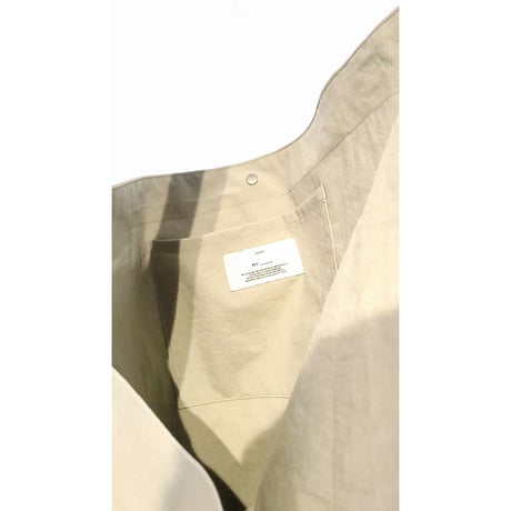 MY___ / NYLON SHOULDER BAG -LIGHT GRAY