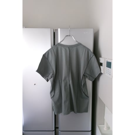 NVRFRGT / HALF SLEEVE T-SHIRT *SAGE