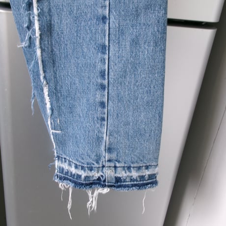YUTASETOGAWA / YS-UNIFORM RECONSTRUCTED DENIM TROUSERS *WASHED