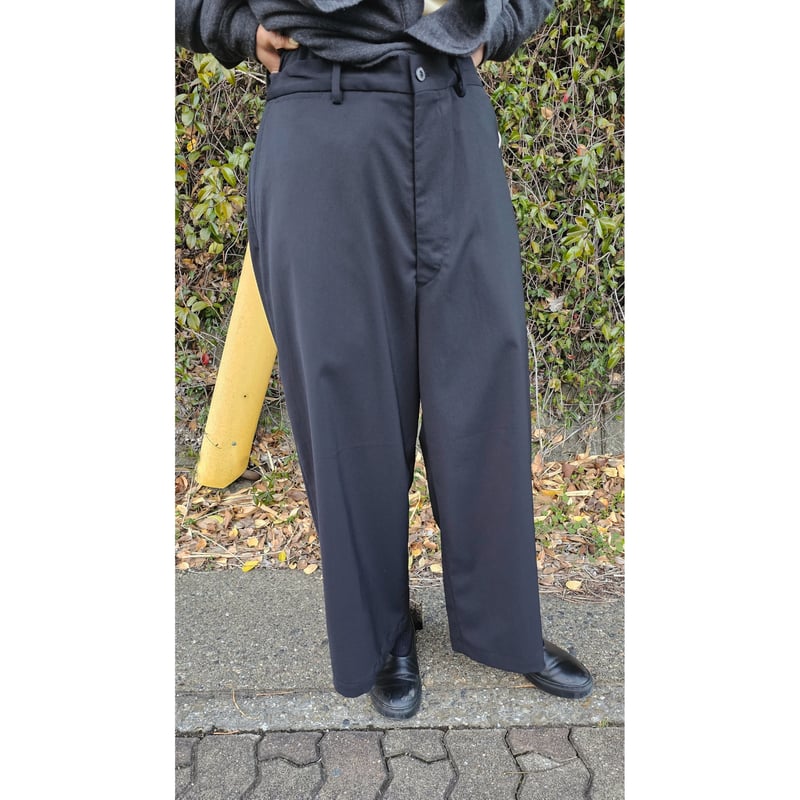 パンツ YOKO SAKAMOTO WIDE TROUSERS TWILL YOKO SAKAMOTO 