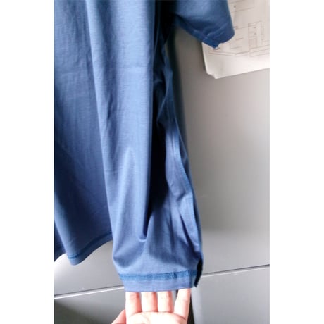 ABELIA EDWARD GOUCHA / CLASSIC T-SHIRT Smooth *BLUE