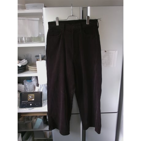 YOKO SAKAMOTO /  5POCKET BAGGY PANTS  *BROWN(コーデュロイ)