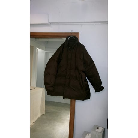 YOKO SAKAMOTO / DOWN BIG JACKET  *BROWN