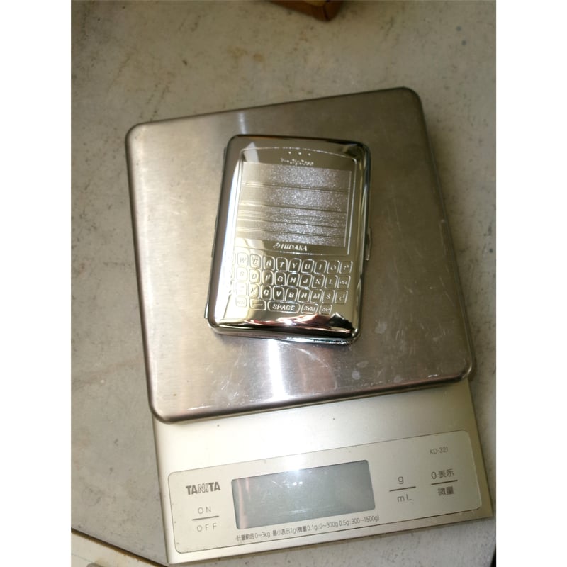 HIDAKA / Cellphone Cig Case *Silver | AVET