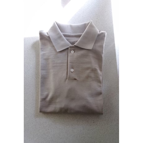 YOKO SAKAMOTO / BOX TUBE POLO *BEIGE