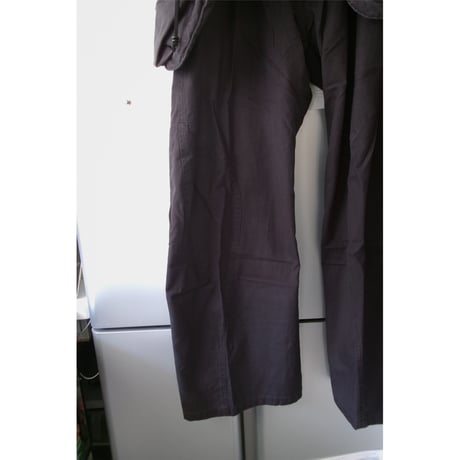 NVRFRGT / DETACHABLE UTILITY CURVED LEG PANTS *CHARCOAL
