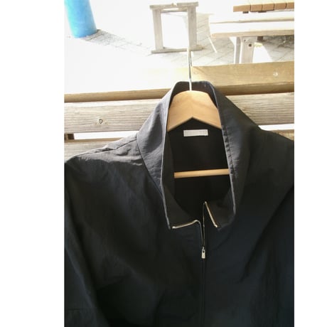 Blanc YM / Ripstop Nylon Track JKT *BLACK
