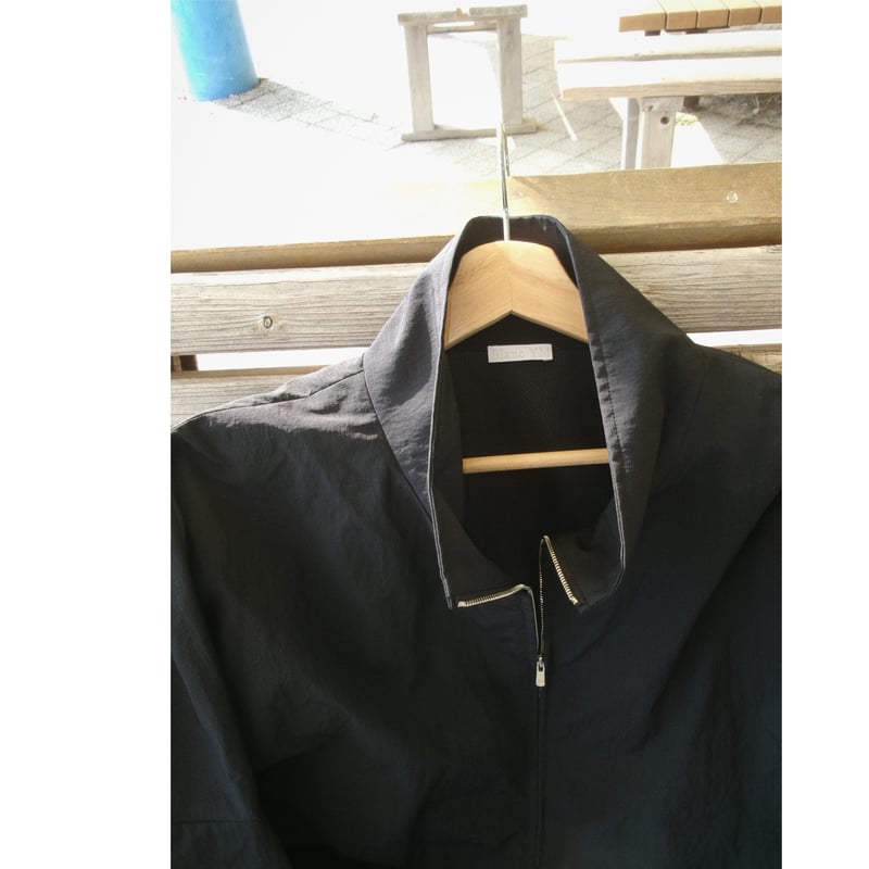 Blanc YM / Ripstop Nylon Track JKT *BLACK | AVET