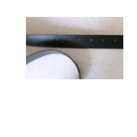ABELIA EDWARD GOUCHA / CLASSIC LEATHER BELT *BLACK