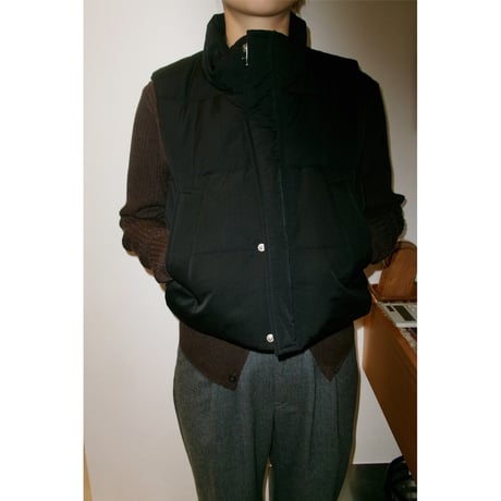 ●MY___ / SHORT PADDED GILLET(for Ladies) *BLACK