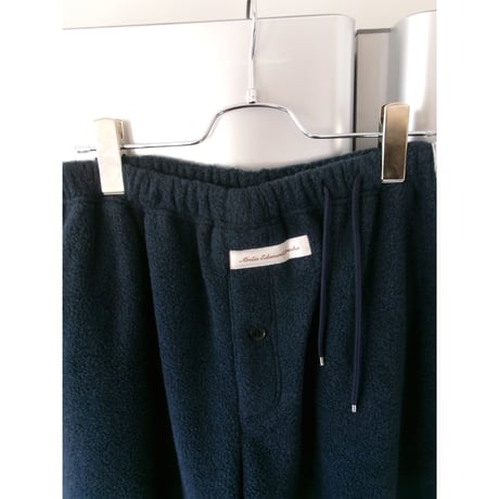 ABELIA EDWARD GOUCHA / LT PANTS fleece *NAVY