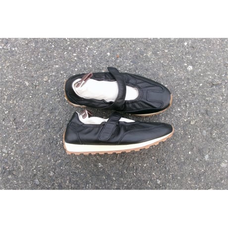 FOOT INDUSTRY / MARY JANE OVINE LEATHER/BOVINE LEATHER  *ANTHRACITE