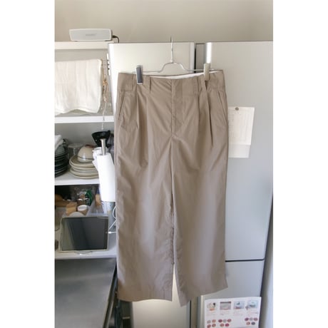 ABELIA EDWARD GOUCHA / BASEBALL SLACKS(NYLON) *BEIGE