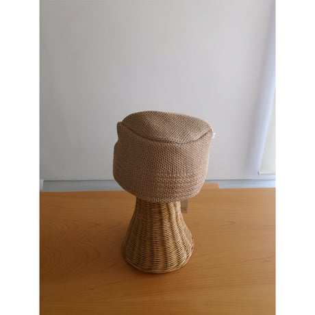 NO ROLL / WASHI BUCKET HAT *BEIGE