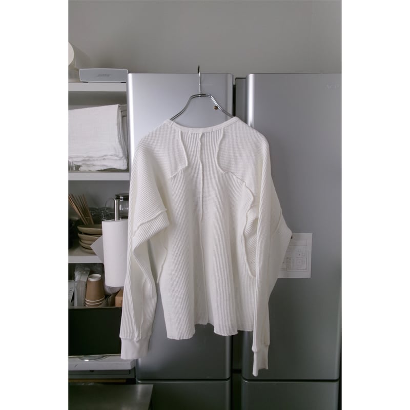 NVRFRGT / WAFFLE THERMAL LONG SLEEVE T-SHIRT *W