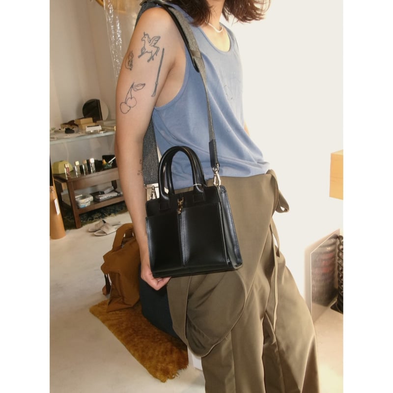 ○Rich I / S.RECTANGLE [LEATHER HELMET BAG・SMALL ○Rich I / S.RECTANGLE [LEATHER HELMET BAG・SMALL